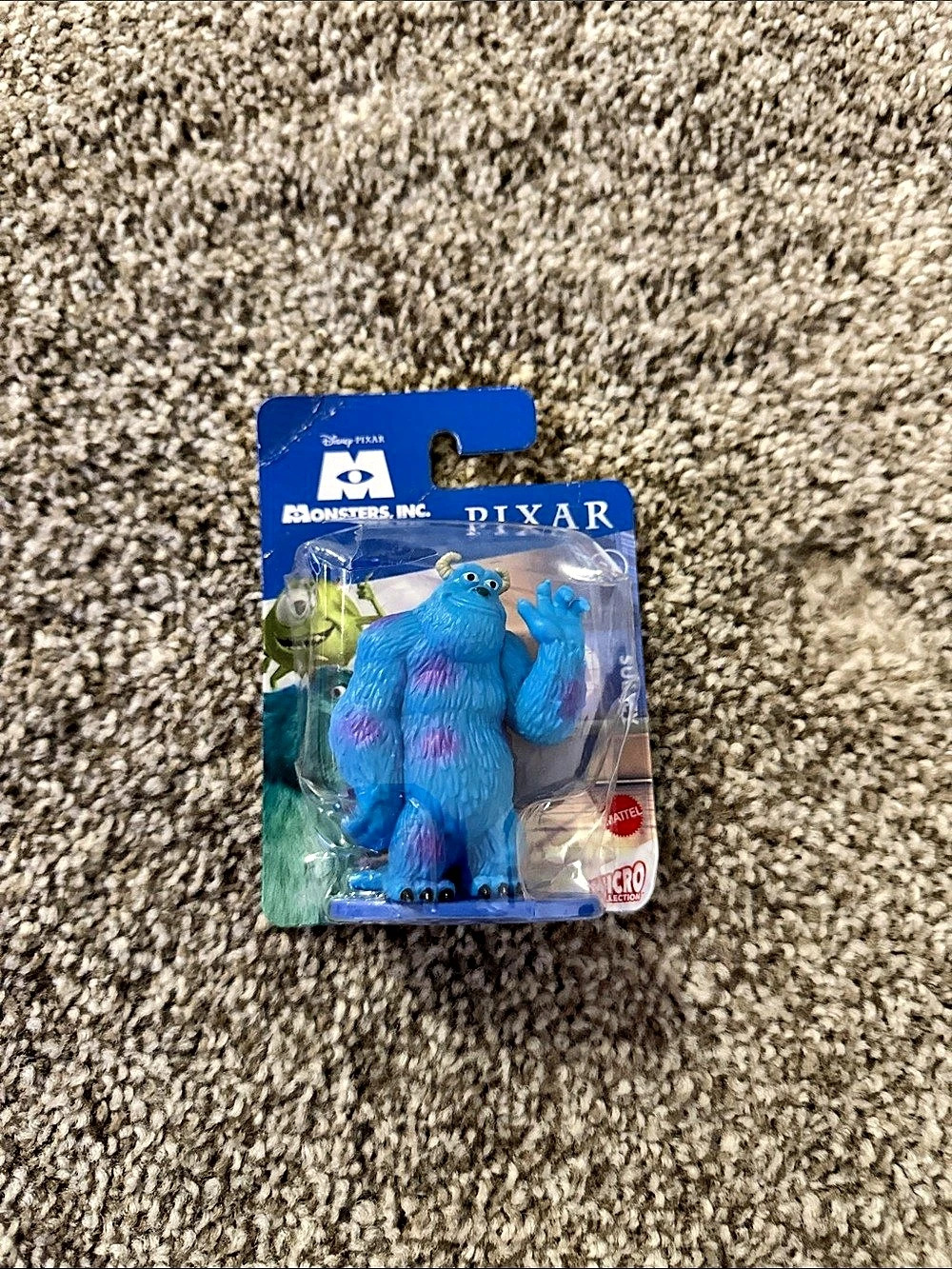 Disney Pixar Monsters, Inc. Sulley Action Figure NWT Blue & Purple